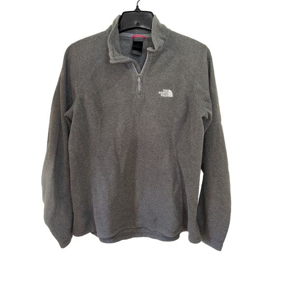 The North Face Fleece Pullover Womens Medium Outdoors Hiking 1/4 Zip Up - Picture 1 of 5